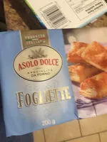 Mängden socker i Fogliette