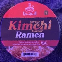 Mängden socker i Ramen saveur kimchi