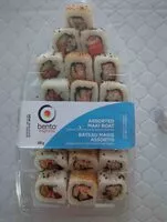 Mängden socker i Assorted maki sushi rolls