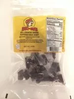 Mängden socker i Hill Country Brand Peppered Beef Jerky