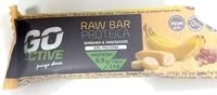 Mängden socker i Raw Bar Proteica Banana e Amendoim