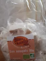 Mängden socker i Nougat tendre BIO