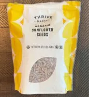 Mängden socker i Organic Sunflower Seeds
