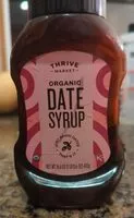 Mängden socker i Organic Date Syrup