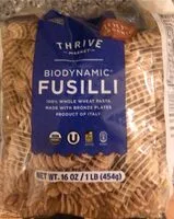 Mängden socker i Biodynamic Fusilli