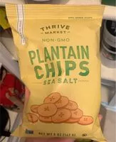 Mängden socker i Plantain chips