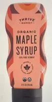 Mängden socker i Maple syrup