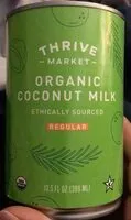 Mängden socker i Organic coconut milk