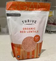 Mängden socker i Organic Red Lentils