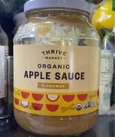 Mängden socker i Organic apple sauce cinnamon