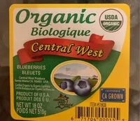 Mängden socker i Organic Blueberries