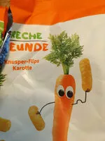 Mängden socker i Knusper-Flips-Karotte