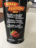 Mängden socker i Coulis de vinaigre balsamique de modène et fraise