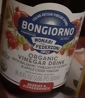 Mängden socker i Bongiorno organic vinegar drink