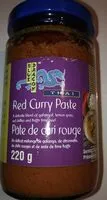 Mängden socker i Pâte de curry rouge