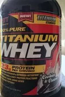 Mängden socker i Titanium whey