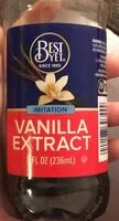 Mängden socker i Imitation Vanilla Extract