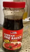 Mängden socker i Korean bbq sauce