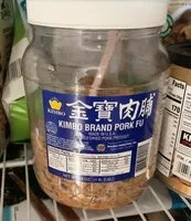 Mängden socker i Cooked dried pork brand pork fu made in usa