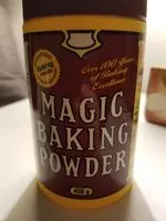 Mängden socker i magic baking powder