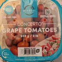 Mängden socker i Concerto Grape Tomatoes