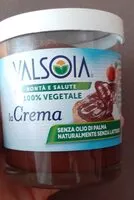 Mängden socker i Valsoia la Crema