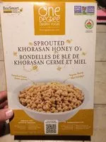 Mängden socker i Rondelles de blé de Khorasan germé et miel