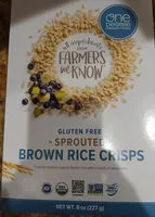 Mängden socker i One cereal rice crisp brown