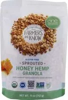 Mängden socker i Sprouted Honey Hemp Granola