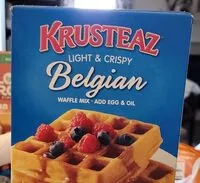 Mängden socker i Light and Crispy Belgian Waffle Mix