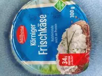 Mängden socker i Körniger Frischkäse