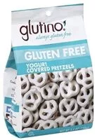 Mängden socker i Glutino, yogurt covered pretzels