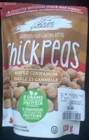 Mängden socker i Roasted Chickpeas maple cinnamon
