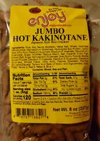 Mängden socker i Hawaii jumbo hot kakinotane japanese arare style rice crackers