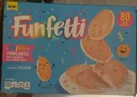 Mängden socker i Funfetti Mini Pancakes