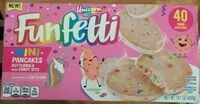 Mängden socker i Unicorn Funfetti Mini Pancakes