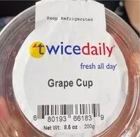 Mängden socker i grapes