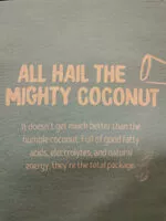 Mängden socker i Natural Coconut Yog