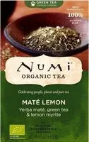 Mängden socker i Organic Tea Maté Lemon x (41.4g)