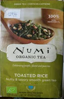 Mängden socker i zelený čaj Toasted rice