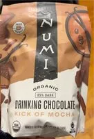 Mängden socker i Organic drinking chocolate