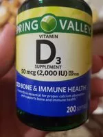 Mängden socker i Vitamin D 3