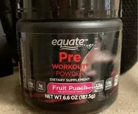 Mängden socker i Pre workout powder Fruit punch