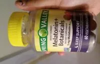 Mängden socker i Melatonin+ botanicals