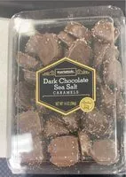 Mängden socker i Dark Chocolate Sea Salt Caramels