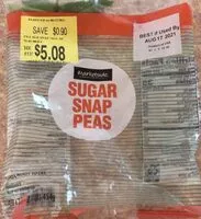 Mängden socker i Sugar Snap Peas
