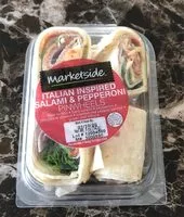 Mängden socker i Italian inspired salami & pepperoni pinwheels