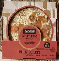 Mängden socker i Meat Trio Pizza