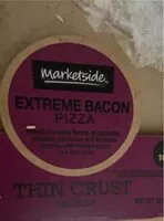 Mängden socker i Extreme bacon pizza