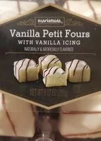 Mängden socker i Vanilla Petit Fours